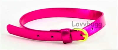 Hot Pink Belt for American Girl 18 inch or Baby Doll Accessory
