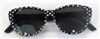 Black Polka Dot Sunglasses