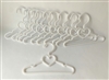 24/2 Dozen White Heart Hangers for American Girl 18 inch or Wellie Wishers Doll Accessory