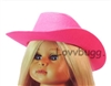 Hot Pink Felt Cowboy Hat