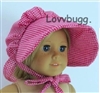 Red Gingham Bonnet