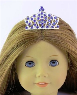 Blue Metal Tiara