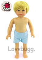 Blonde Boy Caden 18 inch Doll Same Quality as American Girl