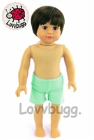 Brunette Boy Mason 18 inch Doll same quality as Mattel's American Girl Dolls