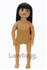 Lilly Doll Brown Eyes and Black Hair with Bob with Center Part