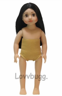 Aria 18 inch Doll Black Hair Brown Eyes Quality Equal to Madame Alexander