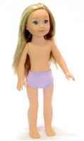 Rosie Blue Eyes/Straight Blonde Hair 14.5 inch AFW Doll Same Size & Quality as Mattel's Wellie Wishers