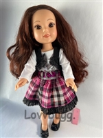 Kayla Sample Doll 3--14 inch Doll Same Size, Quality as Mattel's Wellie Wishers