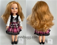 PIPER Sample NEVER WAS Doll 14.5  inch Doll Same Size & Quality as Mattel's Wellie Wishers