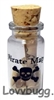 Pirate Treasure Map in Bottle for American Girl 18 inch Doll Costume Accessory