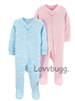 Pink and Blue Baby Twins Sleepers