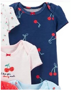 Cherries Baby Onesie