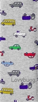 Gray Cars Onesie for 15 to 18 inch Bitty Baby Born Doll Clothes