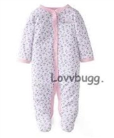 Cherry Print Baby Sleeper