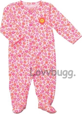 Bright Flowers Baby Sleeper