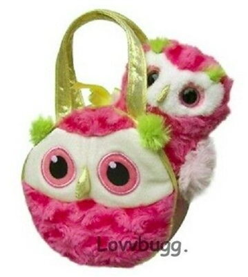 Owl in Pink Purse