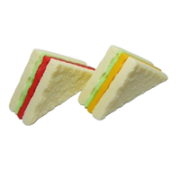 Little Eraser Sandwich Halves Only for American Girl 18 inch Doll Food Lunch School Supplies Accessory