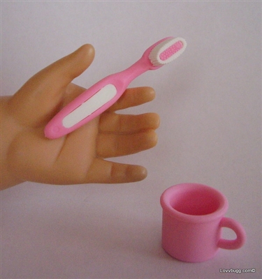 Mini Pink Toothbrush