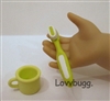 Green Toothbrush Set