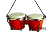 Bongo Drums Mini Instrument for American Girl 18 inch Doll Accessory or Collector