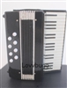 Wood Accordion Mini Instrument Accessory for American Girl Doll or Collector