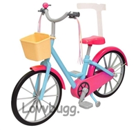 Better Bicycle Bike for American Girl 18 inch Doll FUN Accessory