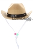 Tan  Felt Cowboy Hat Black Band