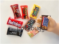 Halloween Candy 8 Brands for 18 inch American Girl or Wellie Wishers Costume Accessory