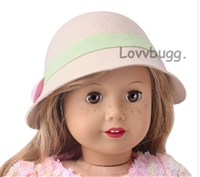 Cloche Hat for Kit for American Girl 18 inch Doll Clothes Accessory