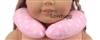 Pink Neck Support Pillow for Bitty Baby Born 15 to 18" Doll Accessory