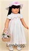 Eyelet Dress Complete Set for American Girl 18 inch Doll Clothes