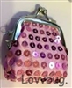 Light Pink Sequin Purse