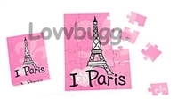 Love Paris Eiffel Tower Jigsaw Puzzle