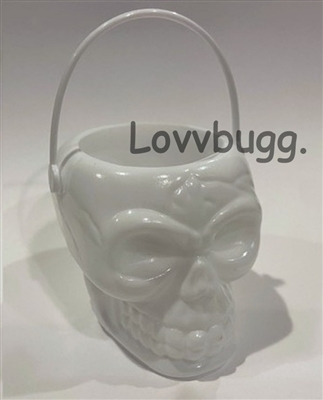 Skull Bucket Halloween Bucket for American Girl 14 to 18 inch Doll Costume Accessory