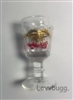 Samantha's Original Lemonade Set Goblet--American Handmade Reproduction Depression Glass