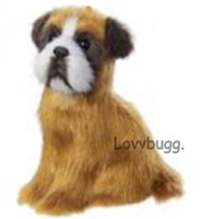 Boxer Dog Mini for American Girl 18 inch Doll Pet Accessory