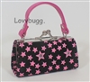 Pink Stars Purse for American Girl 18 inch Doll Accessory