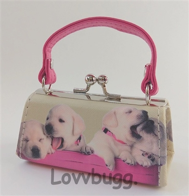 Four Puppies Doll Purse
