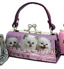 Mini Three Kittens Purse