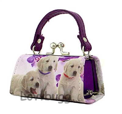 Three Puppies Purse