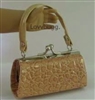 Mini Tan Crocodile Purse