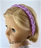 Lavender Braid Headband