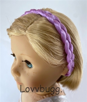 Lavender Braid Headband