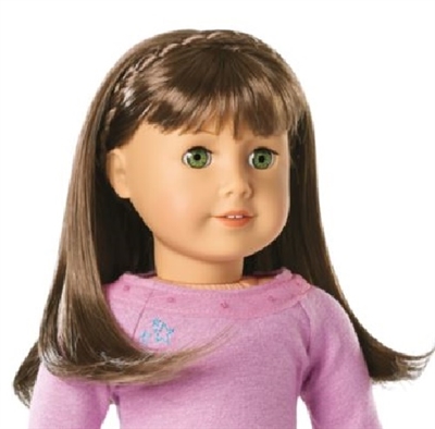 Brown Braid Headband for American Girl 18 inch Doll Accessory