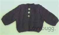 Navy Blue Cardigan Sweater