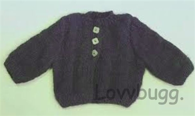 Navy Blue Cardigan Sweater