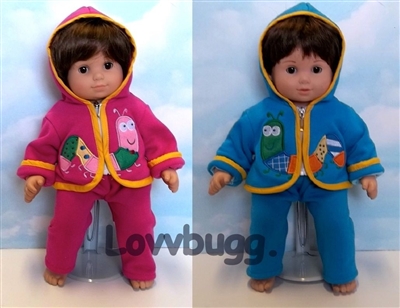 Both Boy and Girl Squirmy Wormy Twins Outfits