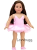Pink Satin Ballet with Slippers for American Girl 18 inch Doll Clothes