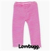 Hot Pink Stripes Leggings