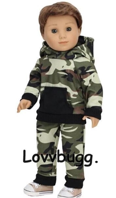 Banjo T-Shirt and Shorts for American Girl Boy Logan 18 inch Doll Clothes
